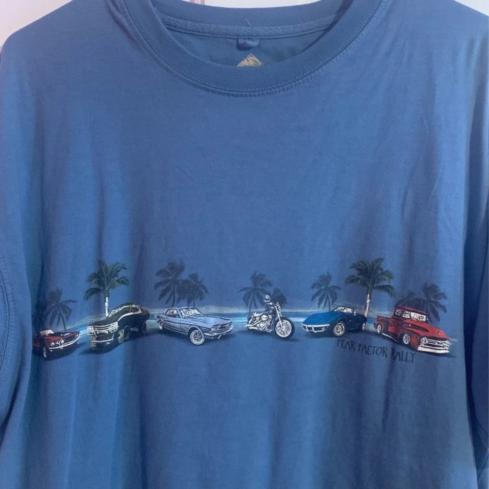 vintage oversized old car t shirt